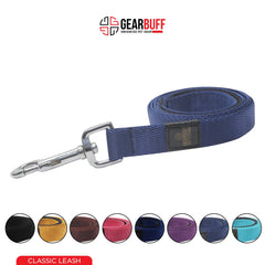 Gearbuff Classic Leash | Premium Pet Safety Accessory | Dog Leash for All Dogs | Walking & Training Belts | Break Resistant & Fade Resistant | Comfortable