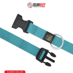 Gearbuff Classic Dog Collar | Adjustable Neck Collar for All Dogs | Extra Durable & Comfortable | Dog Training Collar | Pet Skin & Fur-Coat Friendly | Light Weight