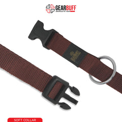 Gearbuff Soft Dog Collar | Adjustable Neck Collar for All Dogs | Light Weight | Durable, Comfortable & Safe | Dog Training Collar | Pet Skin & Fur-Coat Friendly