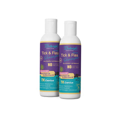 Bathright Tick & Flea Shampoo for Cats- 60 ml | Natural & Pet Skin Safe | Lemongrass & Black Pepper Oil | pH Balancing | Pet Shampoo for All Cats (Pack of 2)