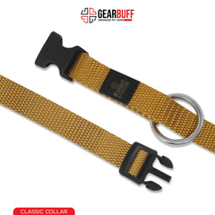 Gearbuff Classic Dog Collar | Adjustable Neck Collar for All Dogs | Extra Durable & Comfortable | Dog Training Collar | Pet Skin & Fur-Coat Friendly | Light Weight