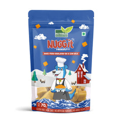 Nutribles Nugg'It Yourself | Real Yak & Cow Milk Cheese | Veg Nuggets | 100% Natural | Health Vegetarian Dog Treats | Dental Health & Gums | Nutritional Supplement for Dogs & Cats- Original Flavor