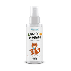 Bathright Dog Perfume | Sniff n Whiff | Pet Cologne and Body Spray for all Pets | pH balancing | Natural, Pet Safe Odour Remover | Cat/Dog Deodorant Spray | Long lasting Dog Perfume Spray