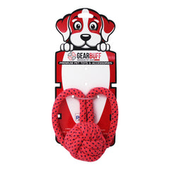 Gearbuff Looped Ball Rope Chew Toy